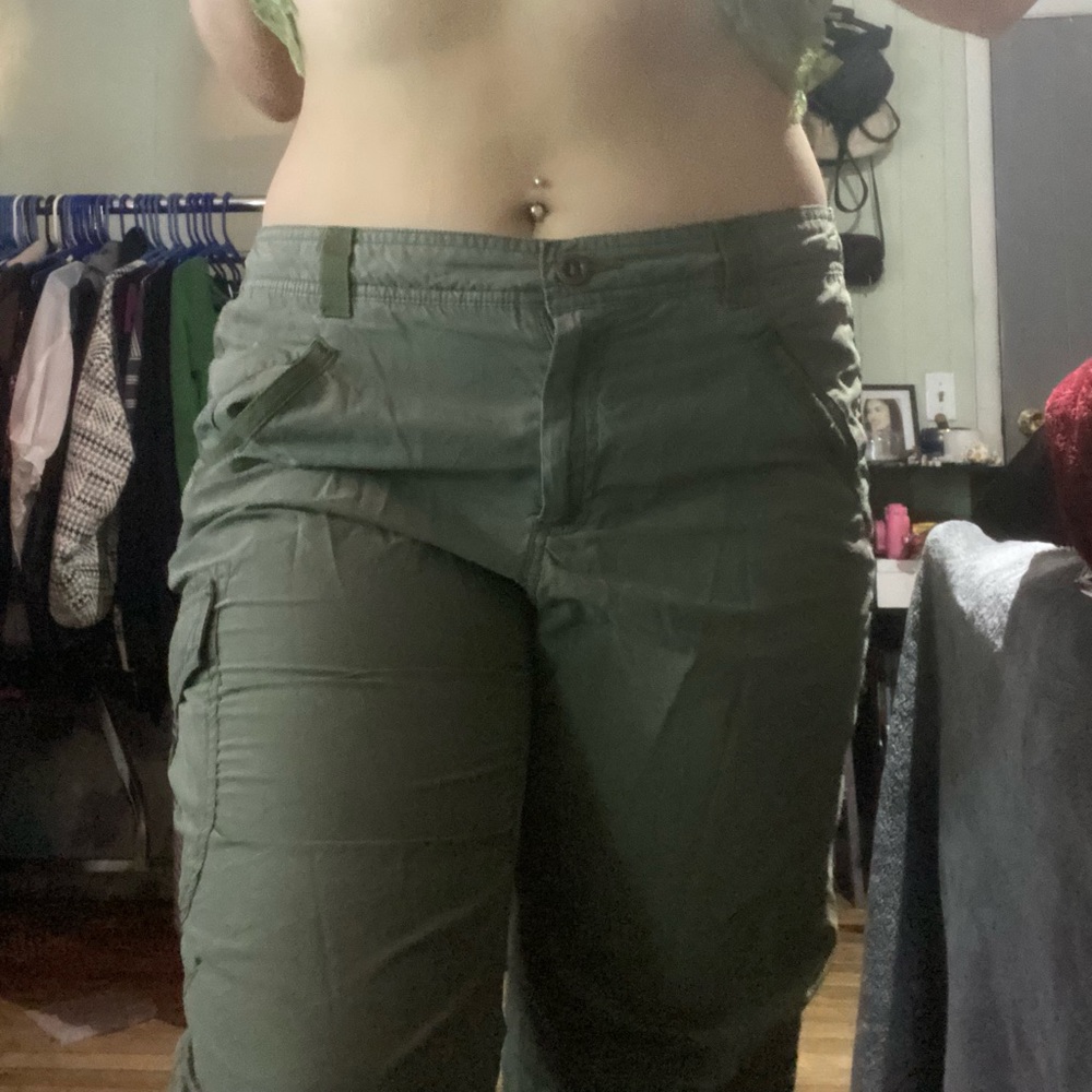 olive green cargo pants